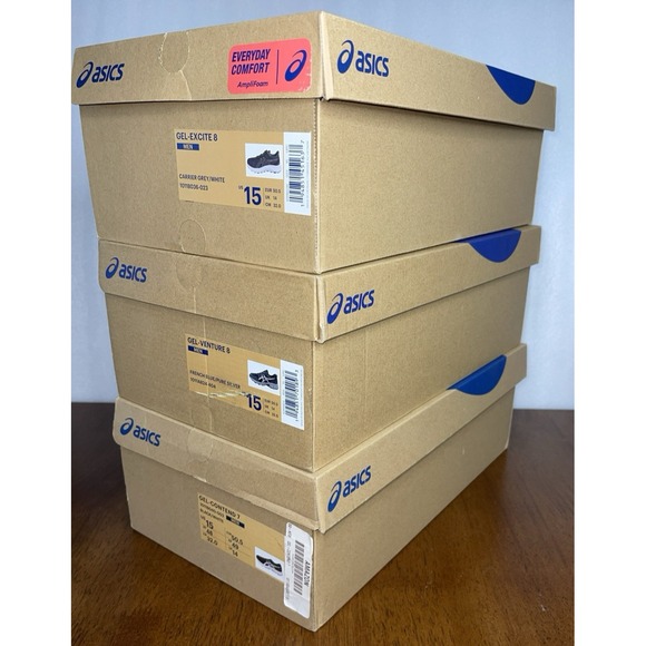 Lot of 3 ASICS Empty Shoe Box Storage Replacement - BOX ONLY - NO SHOES - Picture 6 of 13
